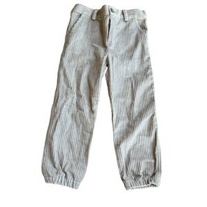 Martin Aranda Beige Cream Corduroy Pants Joggers Toddler Boy Size 4 NWT